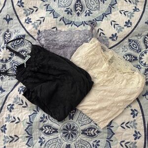 Elegant Lace Camisole Set